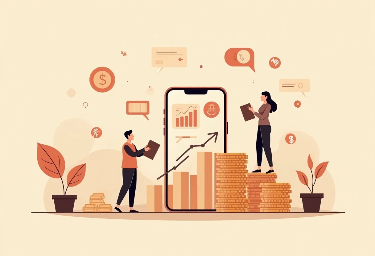 Aplicación fintech para gestionar préstamos