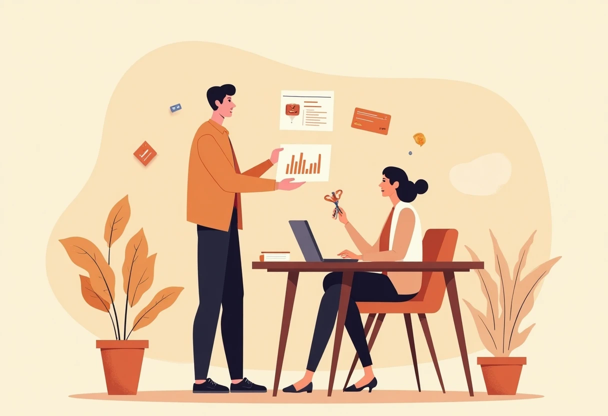 Reviewing loan options