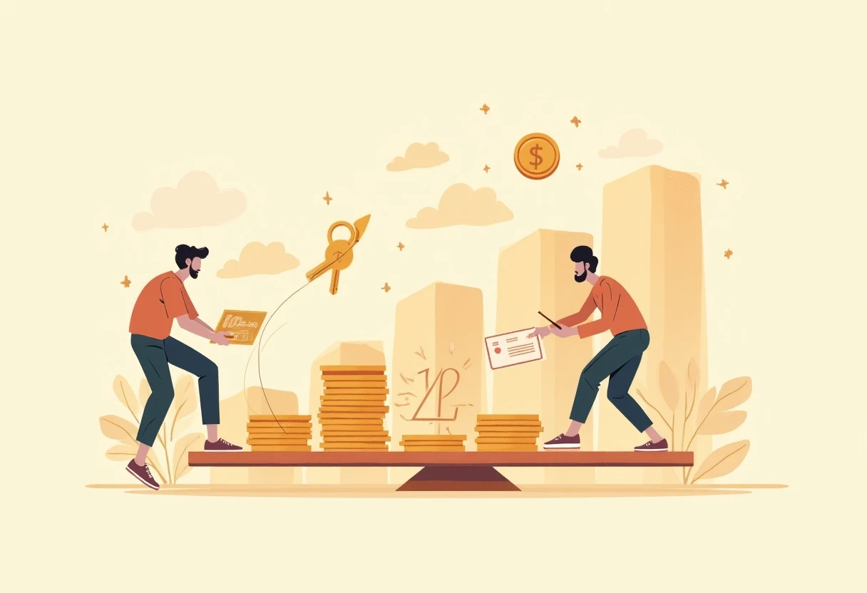 Comparación de beneficios de préstamo