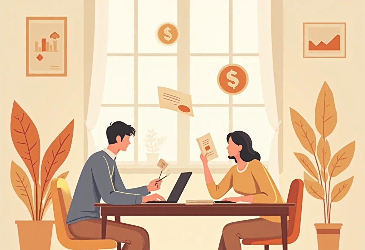 A calming space for financial planning
